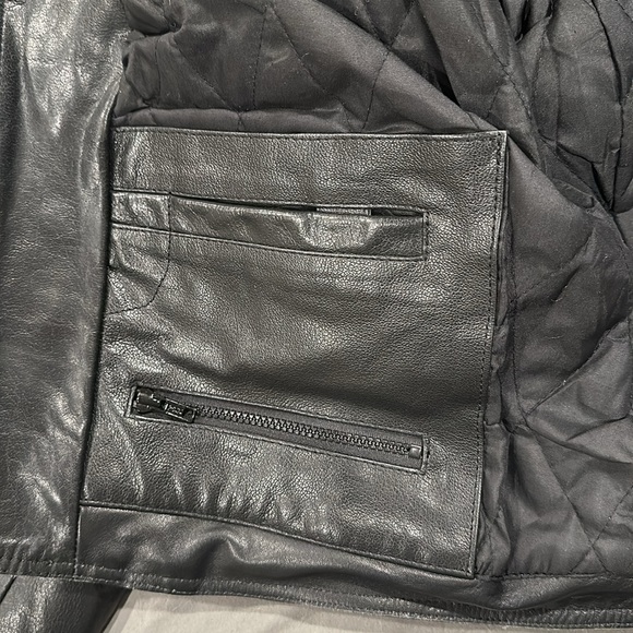 Giovani Exclusive LambSkin Black leather Jacket / Size:  52 - Picture 6 of 15